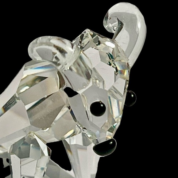 VTG Presiosa Bohemia Works Rainbow Crystal Aries Zodiac Figurine - Picture 12 of 15